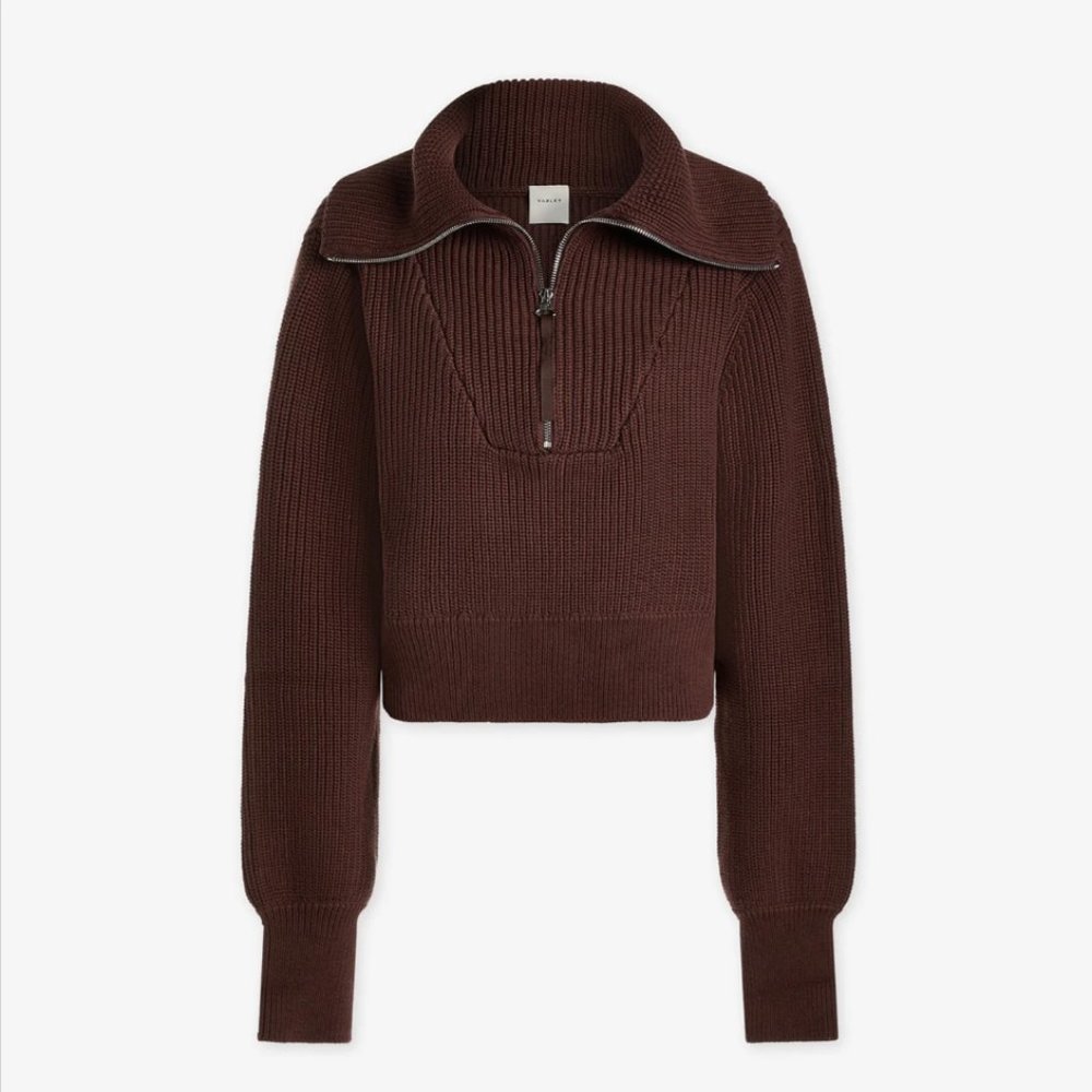 Varley Mentone Half-Zip Knit Pullover